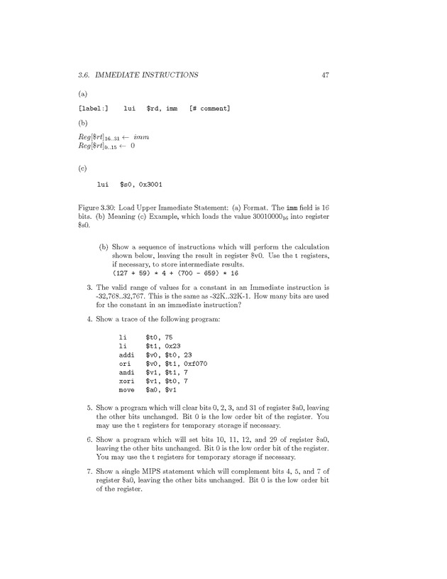 Computer Organization with MIPS - Page 47